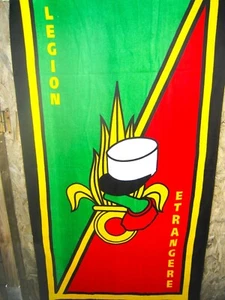 LEGION ETRANGERE TRES GRANDE SERVIETTE / DRAP DE PLAGE 1,60M X 0,80M - Picture 1 of 2