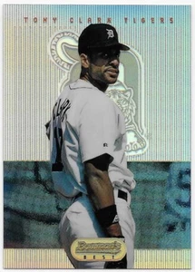TONY CLARK 1995 Bowmans Best Refractor #20 DETROIT TIGERS *Free Shipping* - Picture 1 of 2