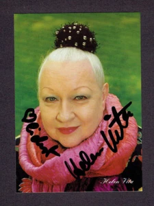 HELEN VITA Autogramm Autograph signed Card KARTE - Bild 1 von 1