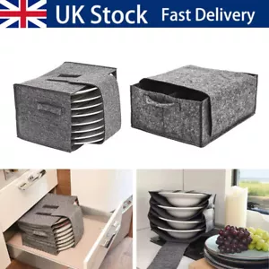 Caravan Plate Holder For Motorhome Campervan Boat Cupboard Tableware Storage Bag - Picture 1 of 17