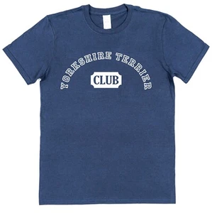 Yorkshire Terrier Club T-Shirt Cotton Unisex Adult Kid Dog Gift Yorkie Team Top - Picture 1 of 4