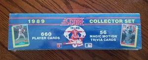 Juego de tarjetas de béisbol 1989 Score Factory 660 tarjetas más 56 tarjetas de trivia Magic Motion - Imagen 1 de 2