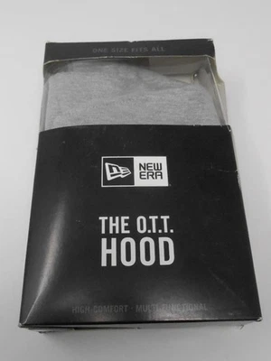New Licensed New Era Protector OTT Flannel Hood Hat Cover Neck Gaiter Gray S143 - Image 1 of 4