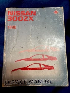 Original 1990 Nissan 300ZX  Factory  Service Manual Shop Repair Book Z32  series - Foto 1 di 4