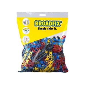 Bolsa mixta Broadfix surtida nivelación cuñas en U 150 piezas EQBAS150 codificada por colores - Imagen 1 de 1