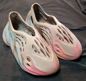 Herren 8 Damen 9,5 Schaumstoff beige Batik Wirbel Schuh schrullig - Bild 1 von 14