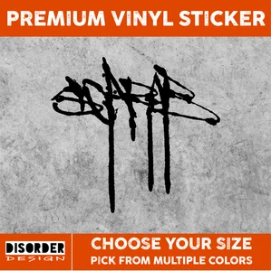 SCARAB GRAFFITI [VINYL STICKER]-for Car WINDOW-LAPTOP-FOLDER-YOU PICK COLOR/SIZE - Bild 1 von 6