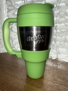 BUBBA KEG Travel Mug Insulated 34oz Green With Lid And Flip Drink Opening READ - Picture 1 of 11