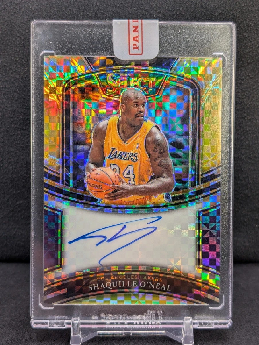 Panini Shaquille O'Neal Autographed Basketball Trading Cards