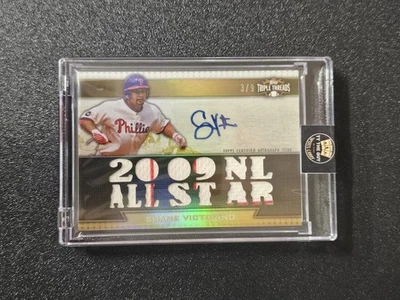 Parche automático Topps Triple Threads Shane Victorino 2011 3/9 "2009 NL All Star" Foto 1 de 2