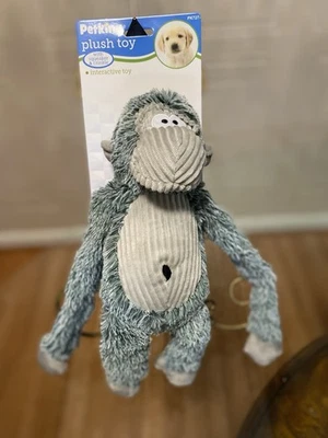 Petking  Monkey Long Plush  Arms Dog Toy With Squeaker NWT!! 14” - Image 1 of 4
