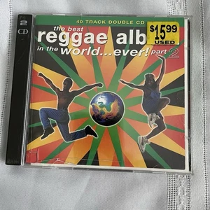 The Best Reggae Album Part 2 Two CD Set 40 Tracks 1994 Broken Jewel Case - Imagen 1 de 4
