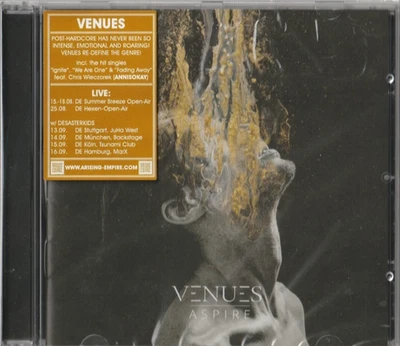 Venues - CD - Aspire - 2018 - NEUWARE! - Bild 1 von 2