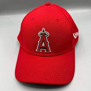 Gorra ajustada elástica Los Angeles LA Angels para hombre S-M roja 39Thirty New Era - Imagen 1 de 8