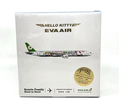 Hogan Wings 5163, EVA Air "Sanrio Family Hand in Hand", Boeing 777-300ER, 1:500 - Image 1 of 4