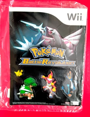 Редкий набор магнитов на холодильник 2007 Nintendo Wii Pokemon BattleRevolution, запечатанный - Изображение 1 из 2