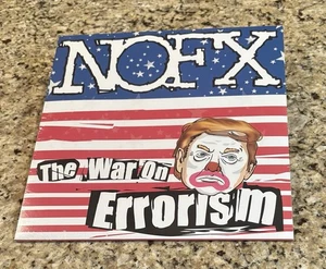 NOFX, The War on Errorism, Donald Trump Cover Repress Red White & Blue Smoke NEW - Picture 1 of 6