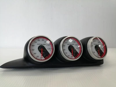 Medidor de asistencia triple calibre HONDA CR-Z MUGEN 78200-XLT-K1S0 Japón Foto 1 de 4