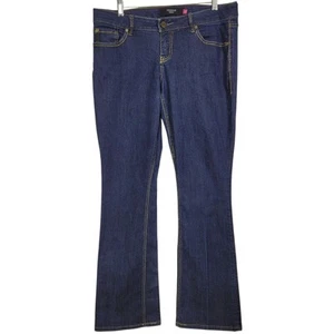 Torrid Women's Dark Wash Denim Boot Cut Contrast Stitching Western Jeans Size 12 - Picture 1 of 8