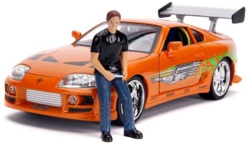 1/18 TOYOTA SUPRA FAST AND FURIOUS WITH BRIAN FIGURE 31139 - Image 1 of 1
