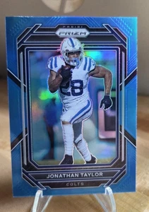 2022 Panini Prizm - Jonathan Taylor #122 Blue Prizm Color Match Colts 🔥🔥🐸🐸 - Picture 1 of 4