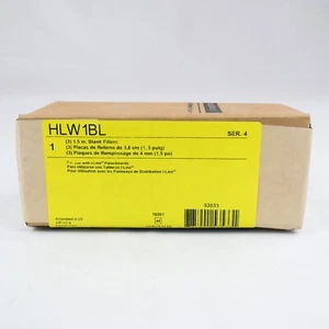 *NEU* Square D - HLW1BL Box mit (3) 1,5 Zoll Leerfüller für I-Line Paneele - Bild 1 von 2
