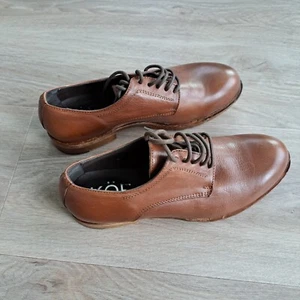 sehr schöner brauner Damenlederschnürschuh,KOE,Made in Italy,Vero Cuoio,Gr.39,ne - Bild 1 von 5