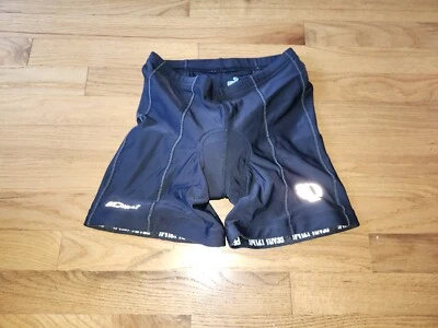 Pantalones Cortos de Ciclismo Pearl Izumi Select Series Talla Pequeña Forro Acolchado Negro EXC Foto 1 de 4