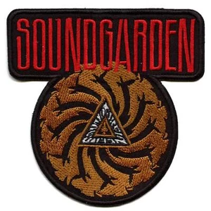 Soundgarden Bad Motor Finger Patch Rock Album Cover Embroidered Iron On - Picture 1 of 2