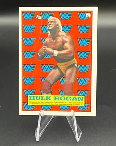 Hulk Hogan #2 1987 Topps WWF Wrestlemania III wrestling Sticker - NM - Picture 1 of 1