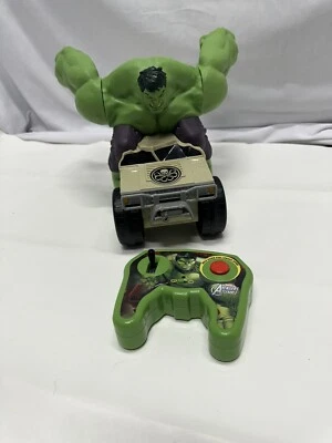 Hulk Smash Marvel Avengers XPV Remote Control RC Jeep Truck With Batteries - Image 1 of 4