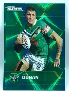 2013 NRL Traders Parallel #27 Josh Dugan Canberra Raiders - Picture 1 of 2