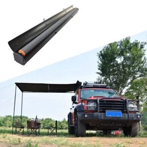 Universal Car Side Awning Pullout Tent Etractable Waterproof For SUV/Truck Camp - Picture 1 of 10