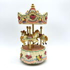 Vintage Carrousel Musical Cheval Revolving-Up