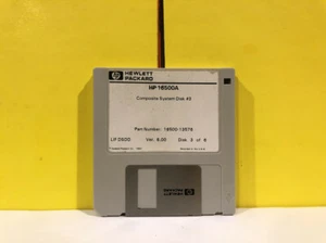 HP 16500-13576 16500A Composite System Disk #3 Floppy Disk Software - Picture 1 of 1