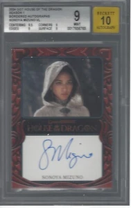 2024 HOUSE OF THE DRAGON SONOYA MIZUNO (MYSARIA) AUTOGRAPH VL MINT BGS 9/AU 10 - Picture 1 of 1