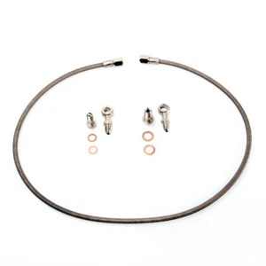 TRITDT Fits SUBARU WRX w/ Stock Mitsubishi TD04 TD05 Turbo Oil Feed Line Kit - Picture 1 of 2