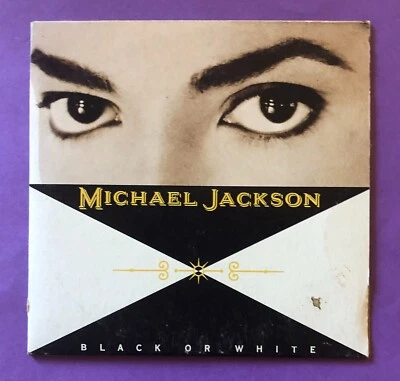 Michael Jackson - Black Or White CD Single Rare 1991 Cat No. 6575985 Aust - B5 - Image 1 of 3