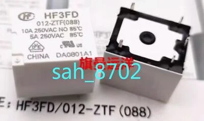 5 PCS NEW HF HF3FD 012-ZTF Relay 12V 12VDC 10A 5-pin - Image 1 of 2