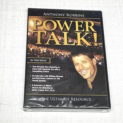 Anthony Tony Robbins Power Talk The Ultimate Resource William Strauss Neil Howe - Image 1 of 4