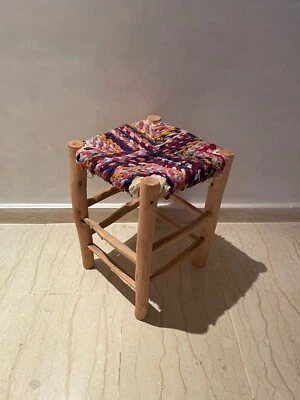 wooden chairs Moroccan Berber Sitt - Image 1 of 4