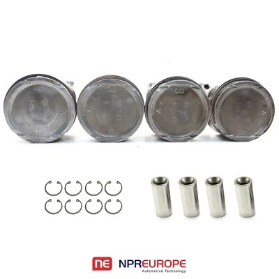 PISTONS & RINGS FOR RENAULT TRAFIC LAGUNA MEGANE F4R 2.0L ENGINES STD 82.70MM - Image 1 of 4