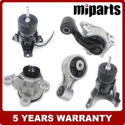Engine Motor and Torque Strut Mount 5PCS FIT FOR Nissan Murano 3.5L AWD 2009-14 - Image 1 of 4