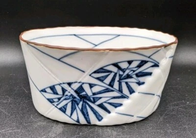 Royal Copenhagen FLOREANA Open Sugar Bowl, Small Oval Bowl, 2.5 In Tall - image 1 of 4