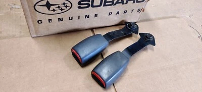 1998-2001 Subaru Impreza Seat Belt Receivers Pair Outback Sport - Image 1 of 4