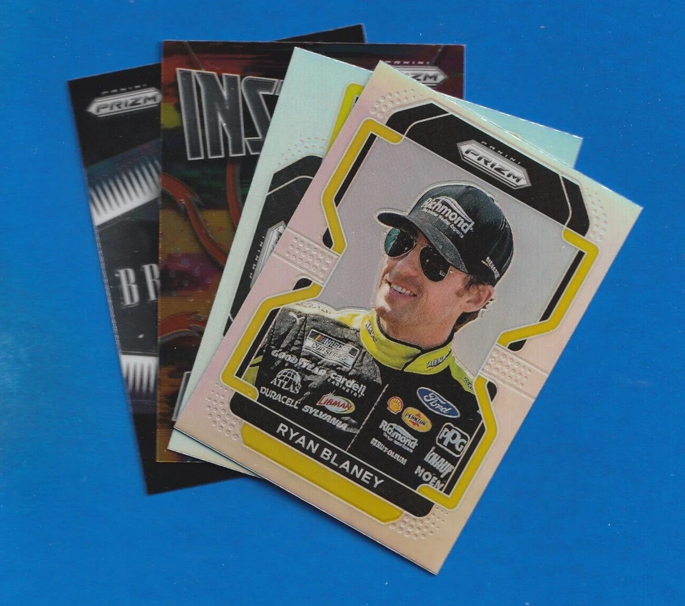 2022 Panini Prizm Racing Nascar RYAN BLANEY SILVER X2 IMPACT LOT OF 4 CARDS - Image 1 of 1