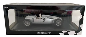 Minichamps 1:18 F1 Auto Union Tipo C B. Rosemeyer 1 de 1002 piezas 1936 GANADOR - Imagen 1 de 7