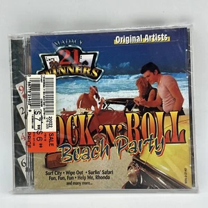 Rock & Roll Beach Party by Various Artists (CD, Jun-1997, Madacy) New & Sealed - Picture 1 of 2