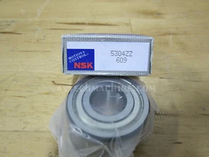 5304ZZ NSK Double Row Angular Contact Ball Bearing 20x52x22.2mm - Bild 1 von 1