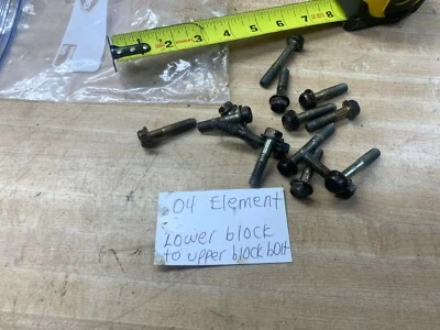 Honda Element 2003-2007 2,4 L pernos de bloque inferior a superior Foto 1 de 4